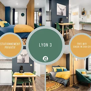 Cosy Avec Parking , Lyon France